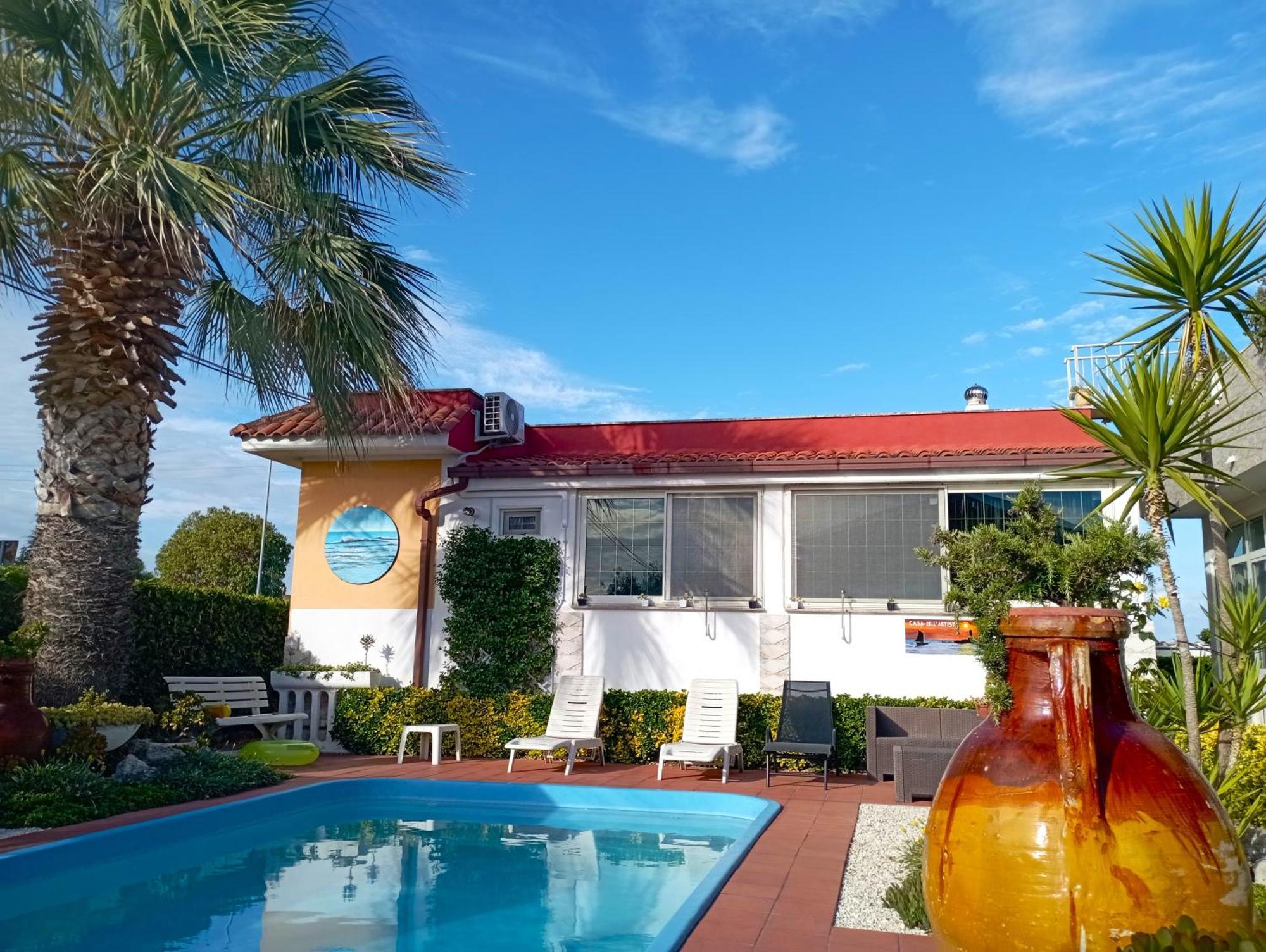 A Casa Dell' Artista Villa Fiumicino Ngoại thất bức ảnh